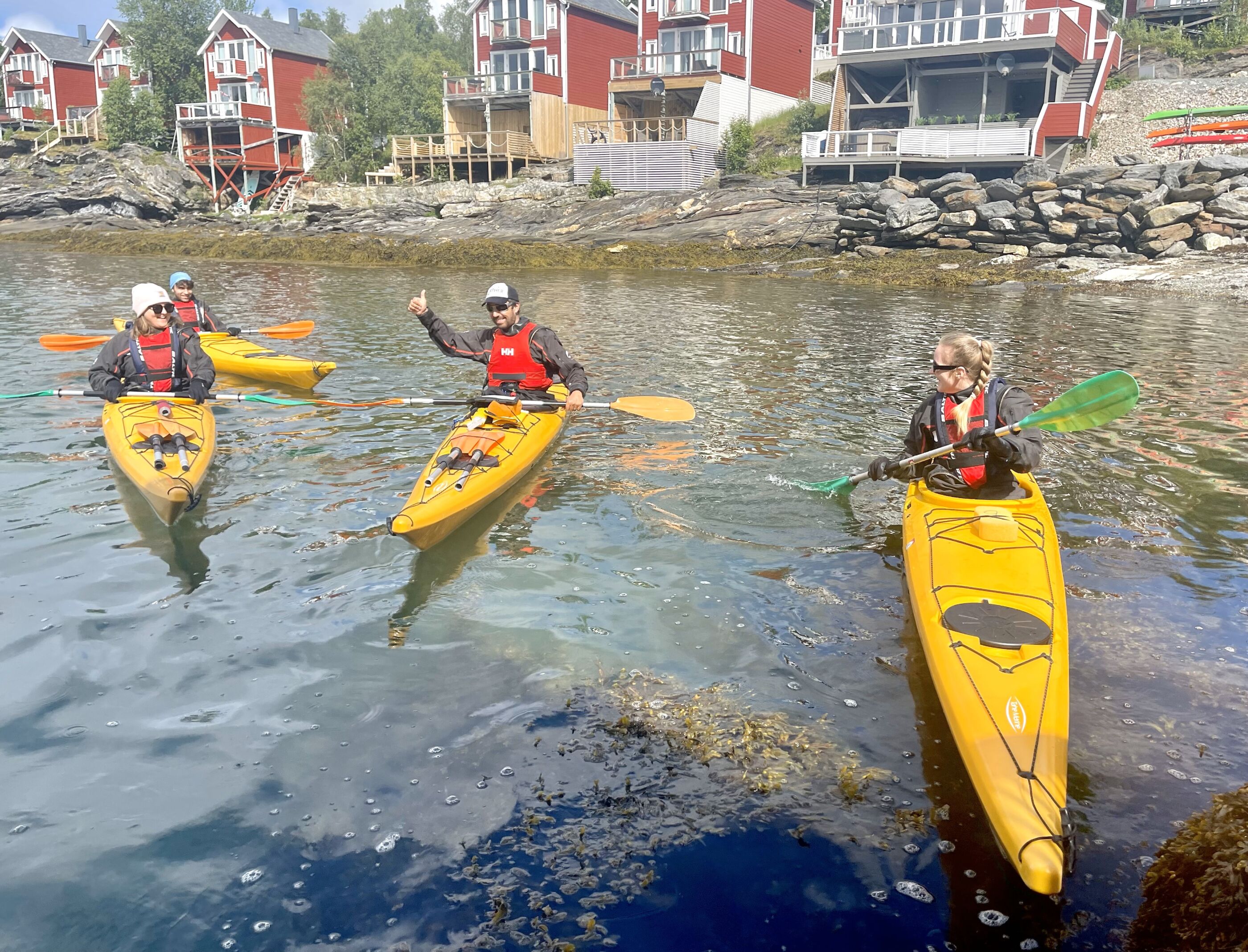 Kajakkurs på Malangen Resort